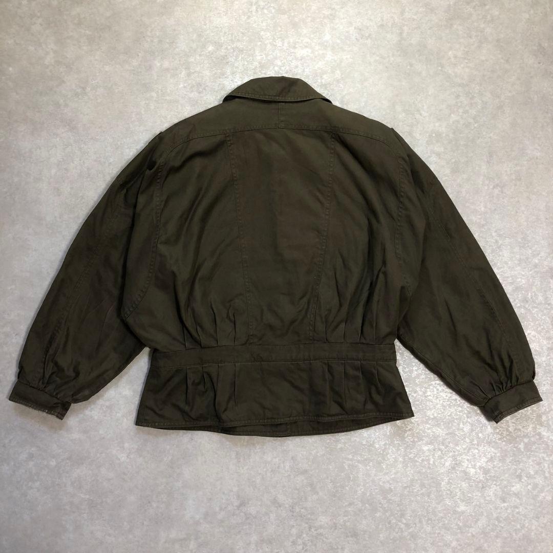 80s-90s ヴィンテージイタリア製変形ギミックミリタリーボンバージャケット
