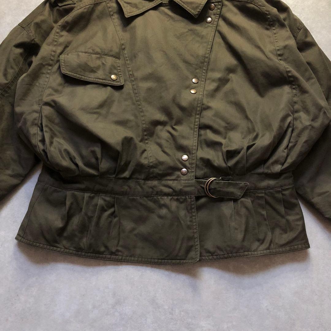 80s-90s ヴィンテージイタリア製変形ギミックミリタリーボンバージャケット