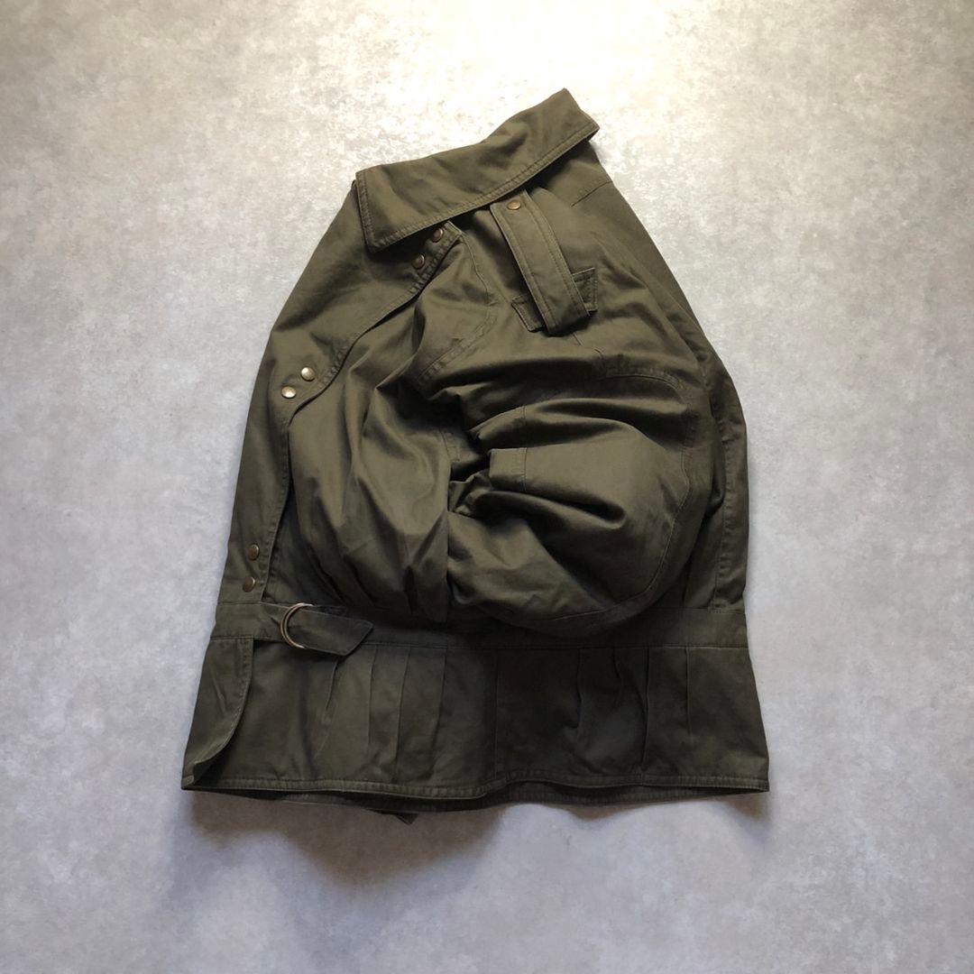 80s-90s ヴィンテージイタリア製変形ギミックミリタリーボンバージャケット