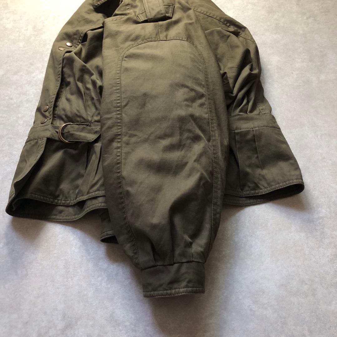 80s-90s ヴィンテージイタリア製変形ギミックミリタリーボンバージャケット