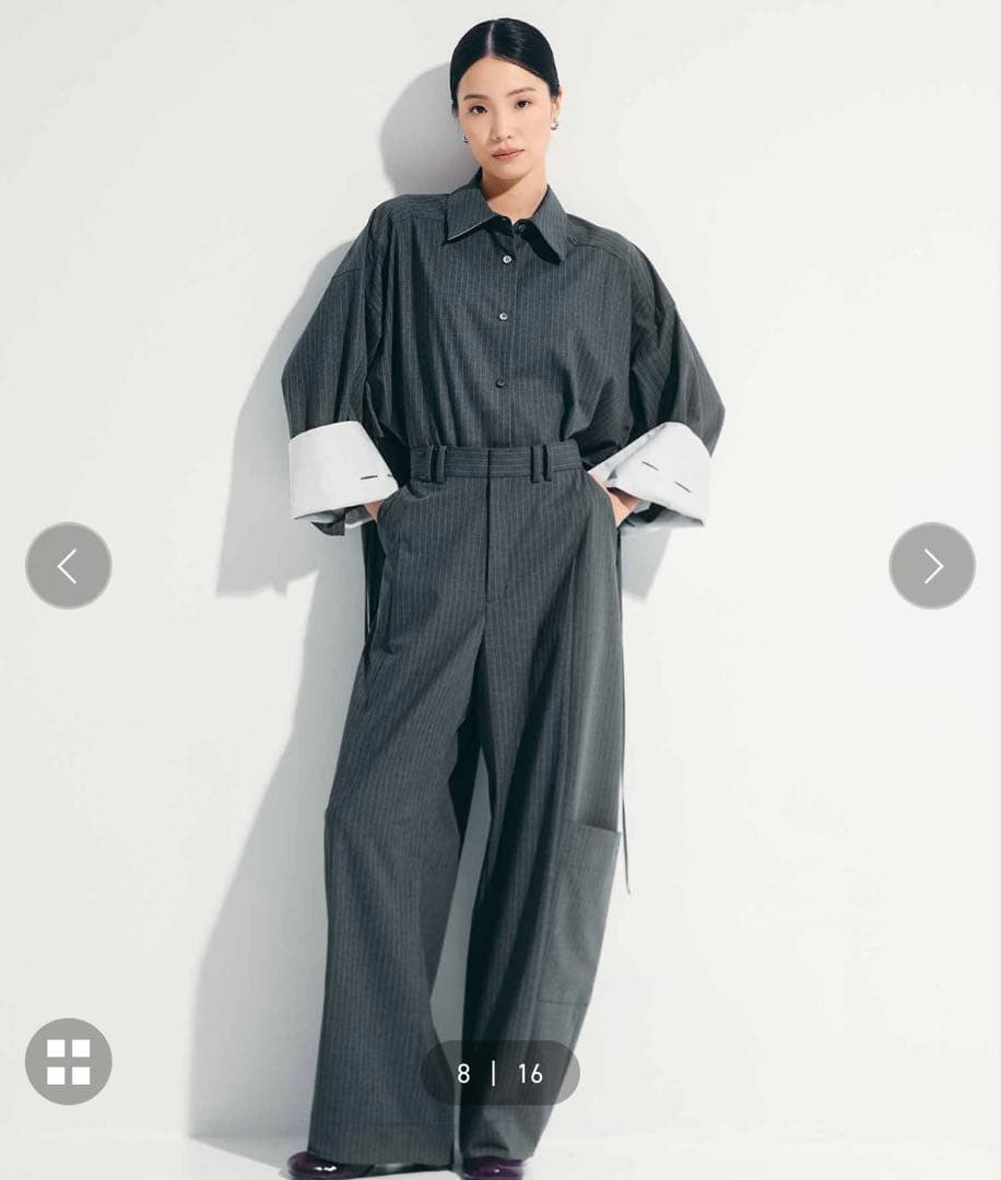 【美品】STUDIOUS2waycuffsovershirt