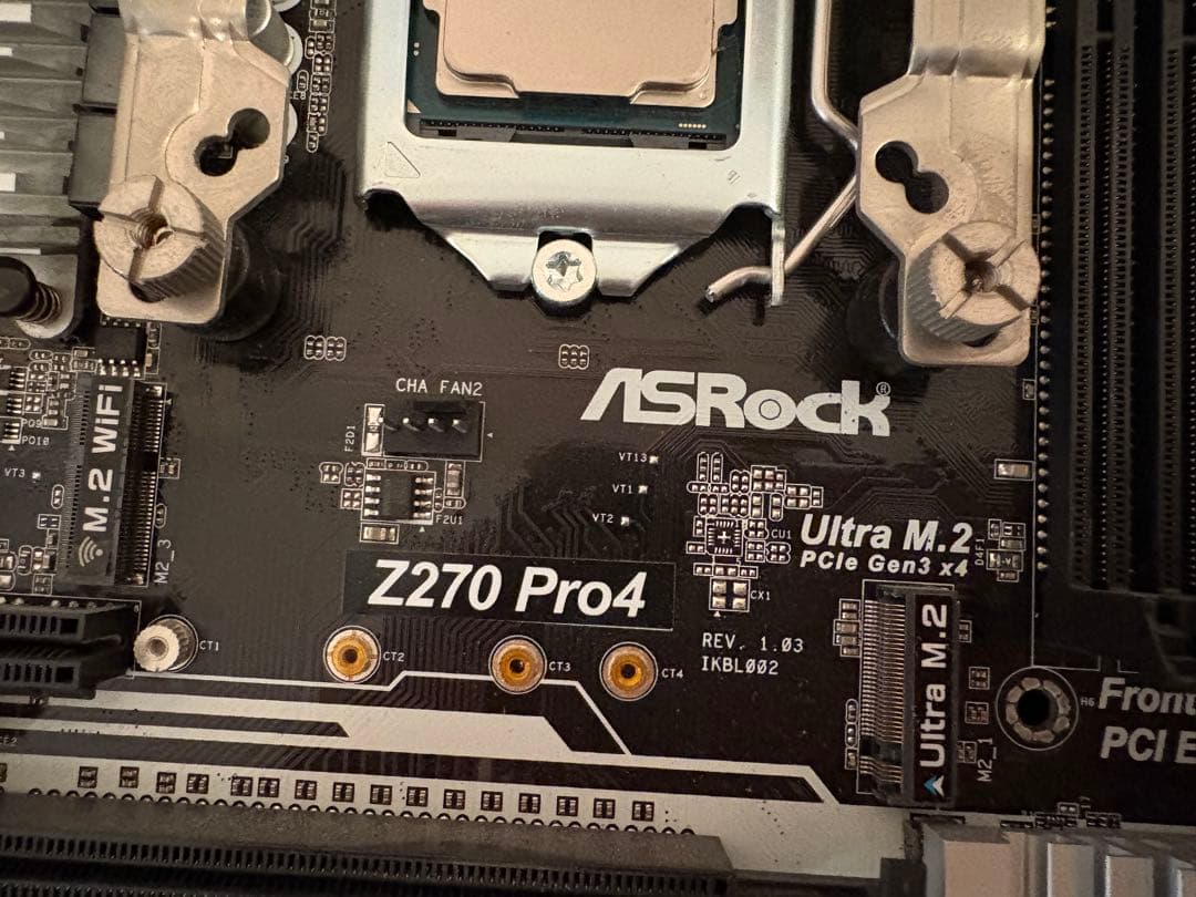 ASRock Z270 Pro4 マザーボード Intel i7-7700K