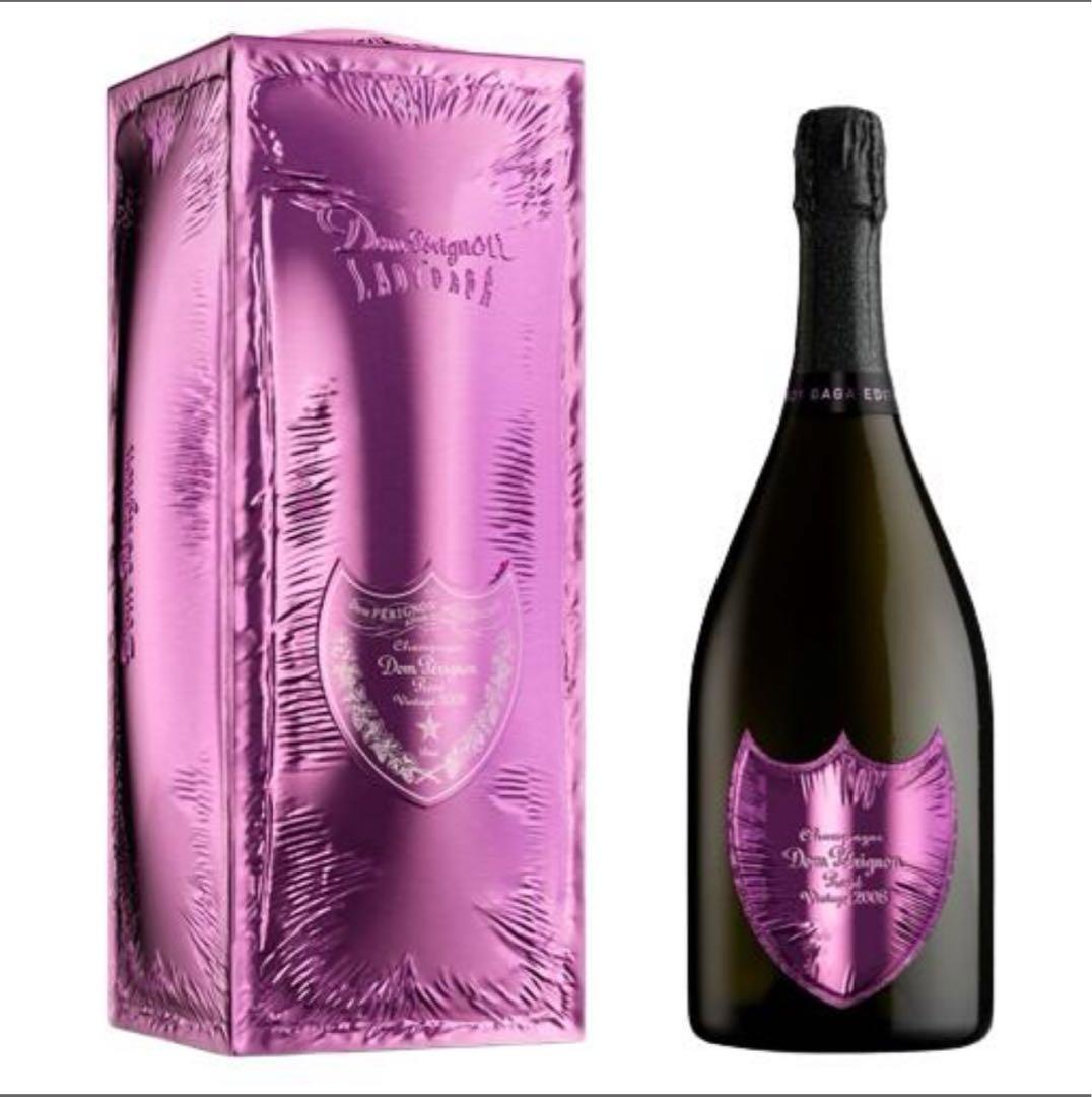 ドンペリニヨン ロゼ ヴィンテージ2008 レディガガ限定ギフトBOX