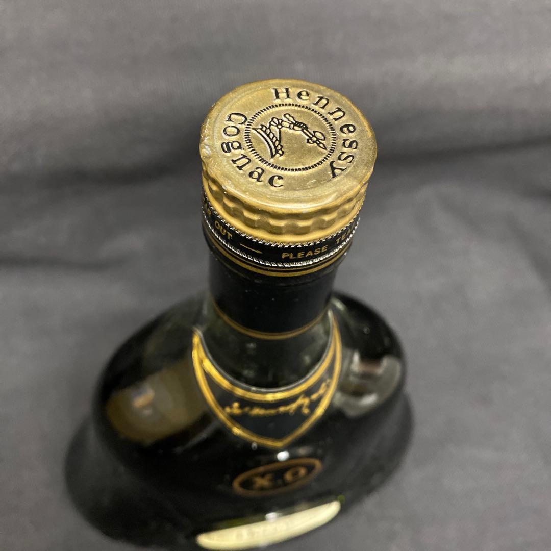 HennessyヘネシーXO 金キャップ グリーンボトル I6(3)