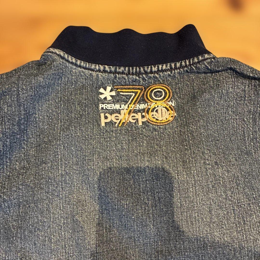 pellepelle デニムセットアップ XL W34 希少当時モノ