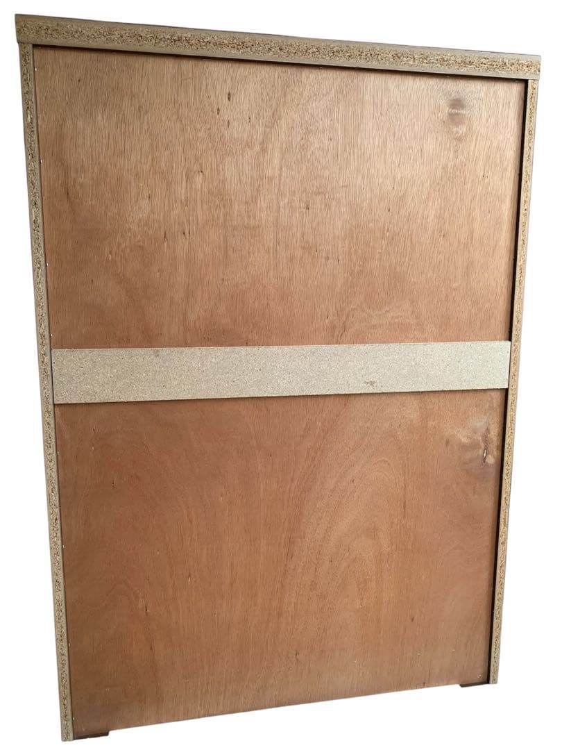 木製4段本棚 ブラウン