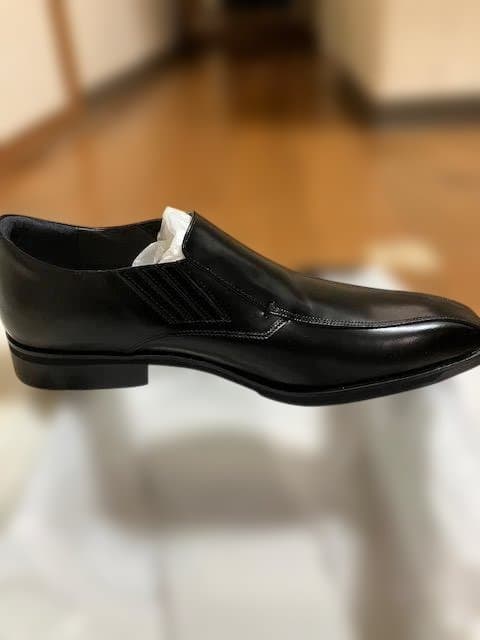 【★新品未使用★】アシックスウォーキング ビジネスシューズ 黒 サイズ27