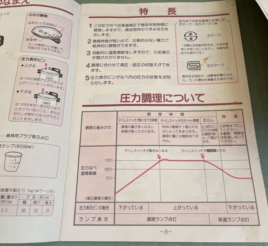希少national(現Panasonic)電気圧力鍋5.0L NF 205