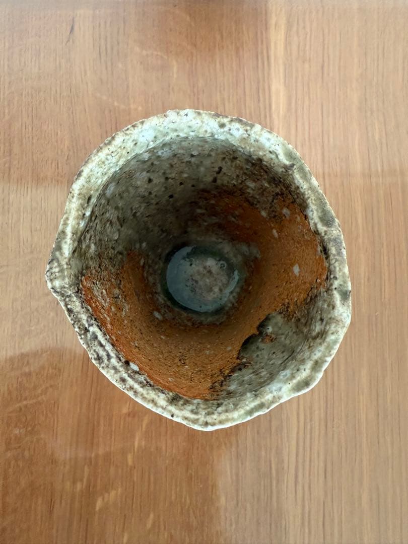 藤岡周平　伊賀焼　湯呑み　共箱付き