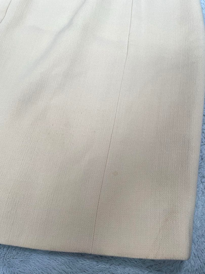 【FOXEY 】フォクシー ノースリーブ タイトワンピース ベージュ　サイズ38