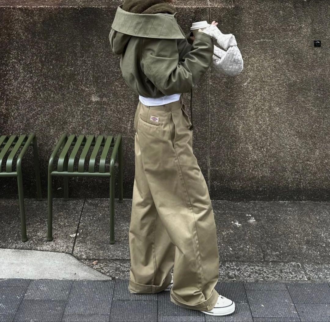 ok.soon×dickies wide chino Newカラー
