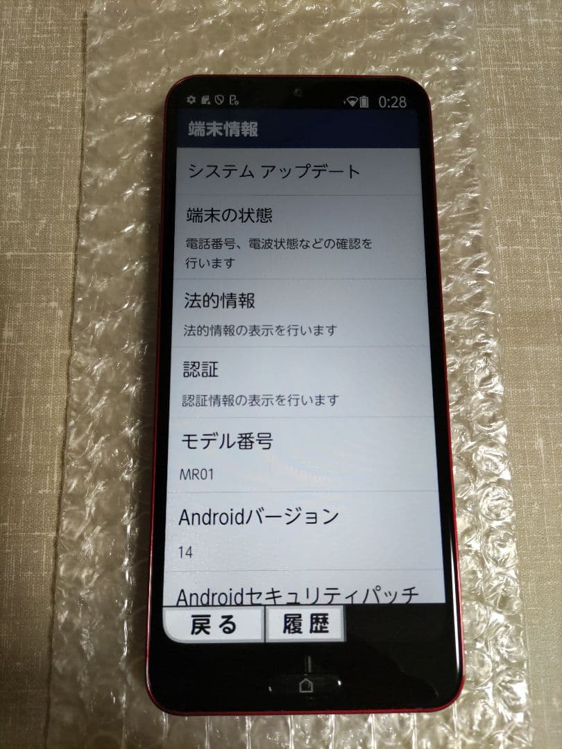 美品 らくらくスマートフォン Lite 新品ケース、フィルム付き ドコモ版