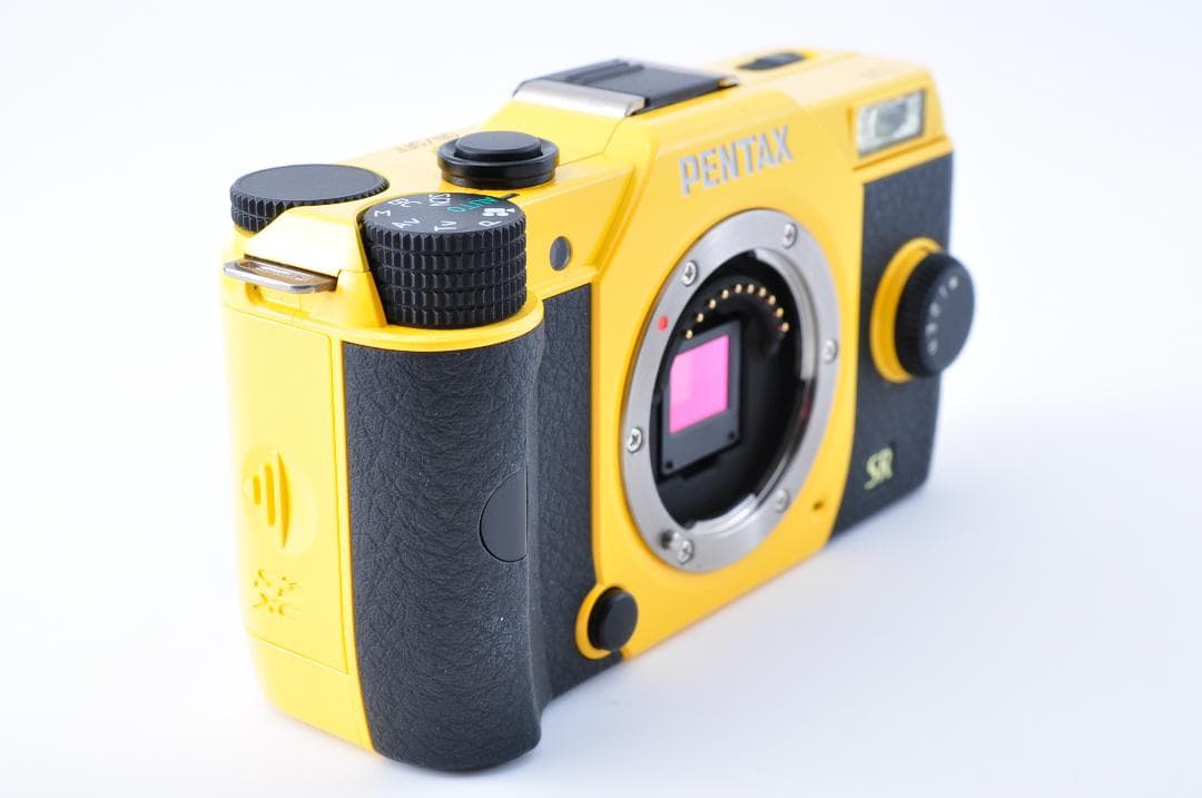 PENTAX ペンタックス Q7 イエロー 249ショット 動作確認済 #101