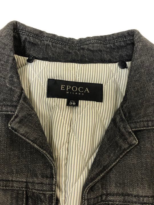EPOCA デニムジャケット ファー付き