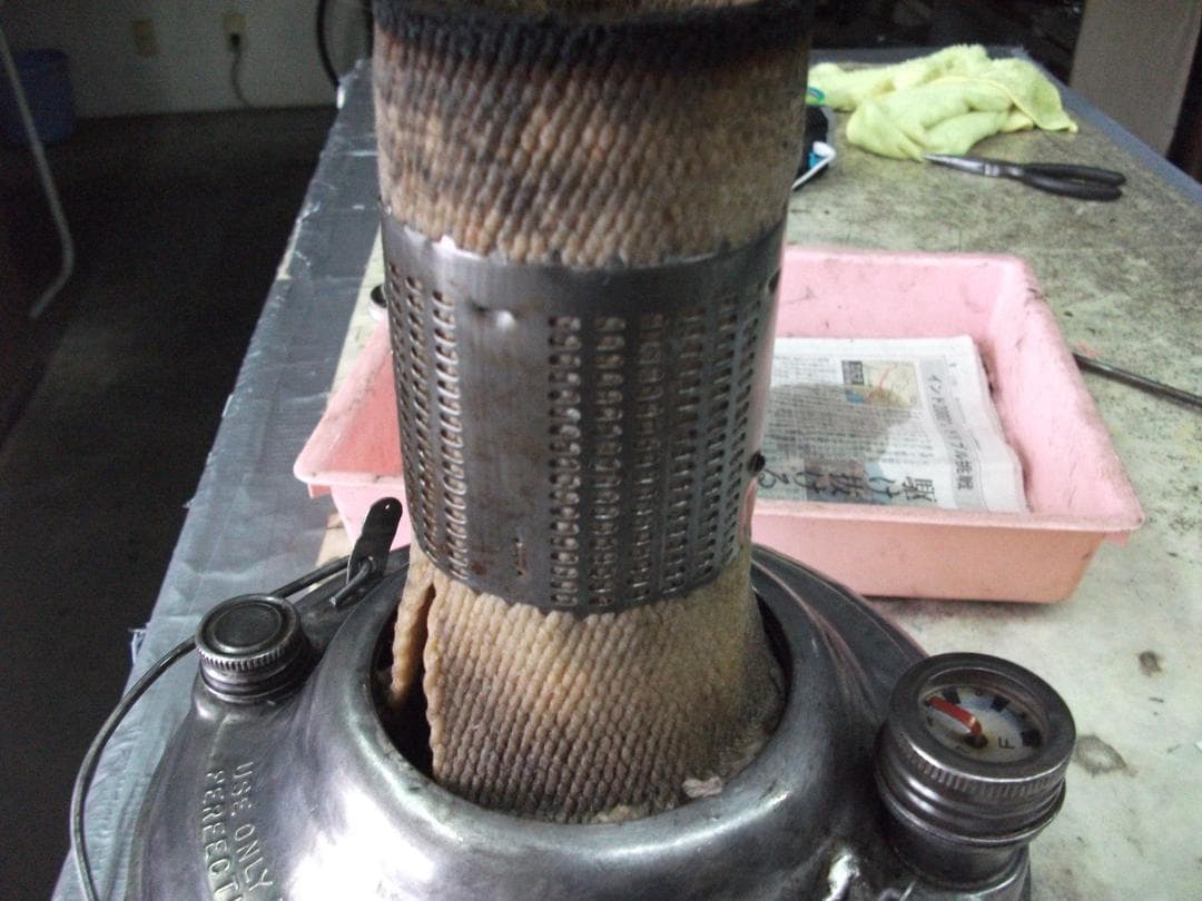 パーフェクションストーブ ・No500タンク・バーラータンク部品一部で合作