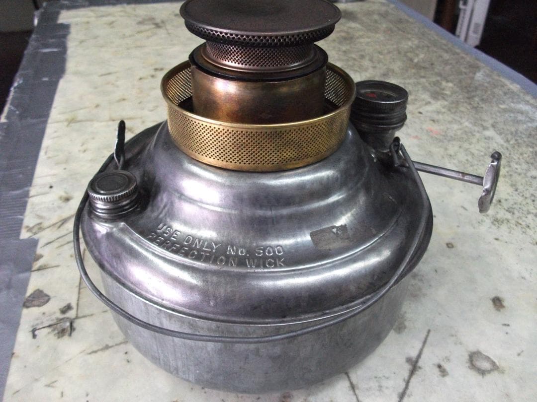 パーフェクションストーブ ・No500タンク・バーラータンク部品一部で合作