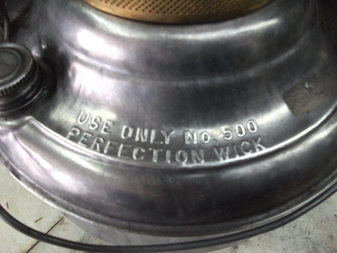 パーフェクションストーブ ・No500タンク・バーラータンク部品一部で合作