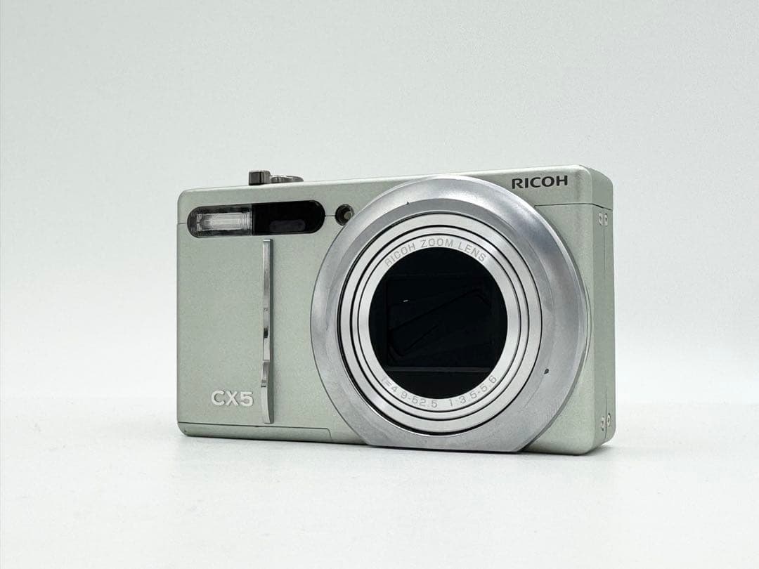 RICOH CX5 完動品 コンデジ 1000万画素 10.7倍ズーム