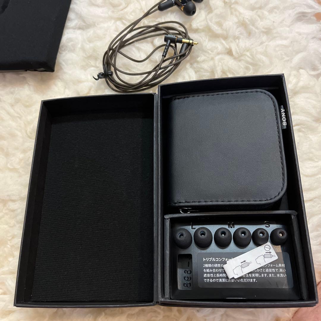【未使用に近い】SONY XBA-N3 イヤホン 箱・ケーブル・イヤピース付