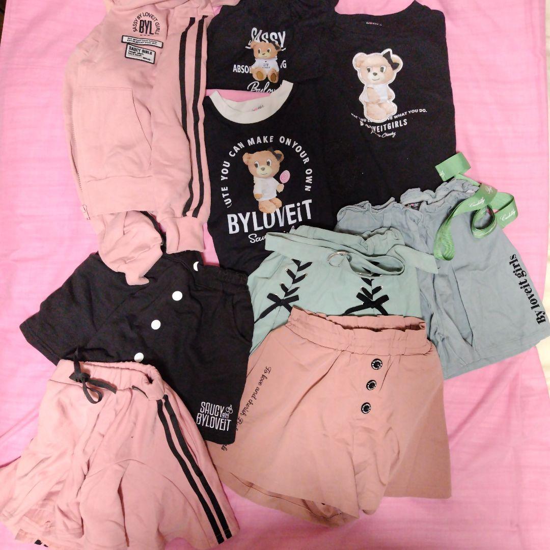 BYLOVEIT トレーナー、キュロット、スカパン、セット　130