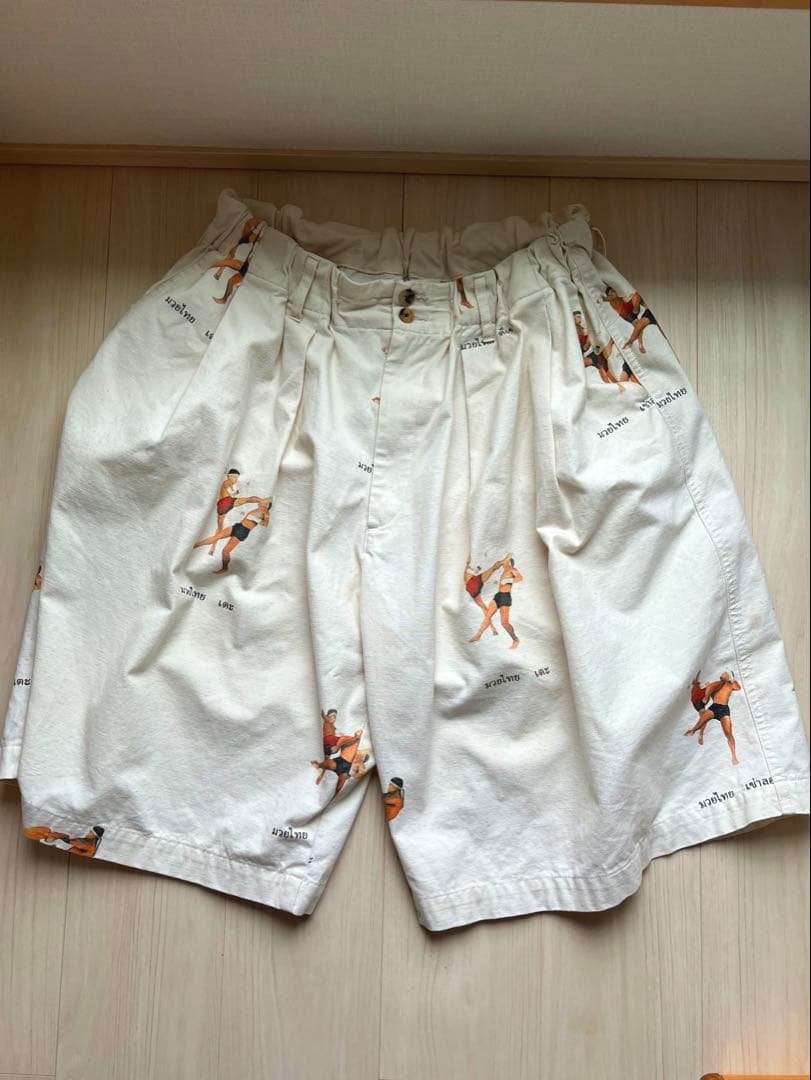 寺*ル様 sillage muaythai short pants