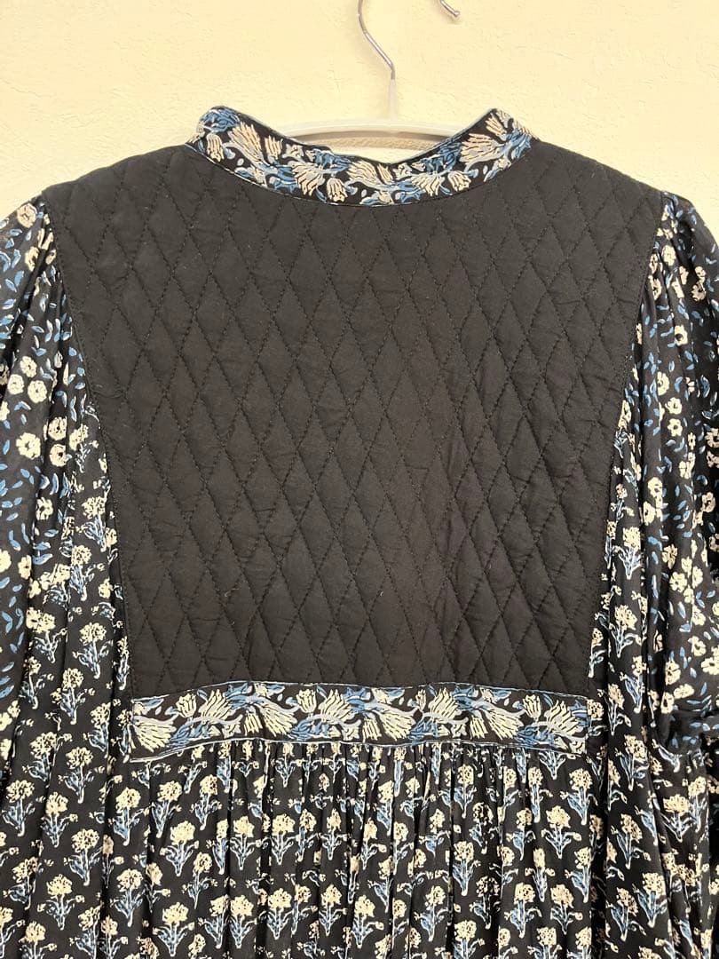 Freada キルトステッチハンドスクリーンワンピース　フリーダ【中古】