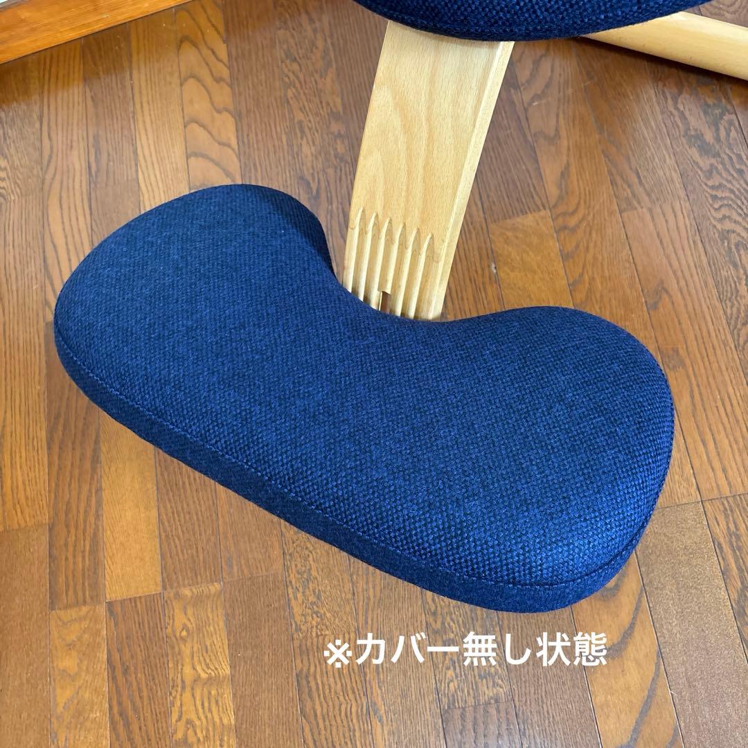 【美品】balans Easy バランスイージー ネイビー 通常フレーム