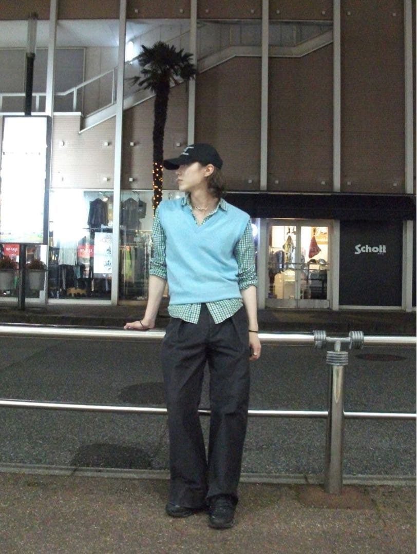 トップス PRADA 13ss cashmere knit vest wine red