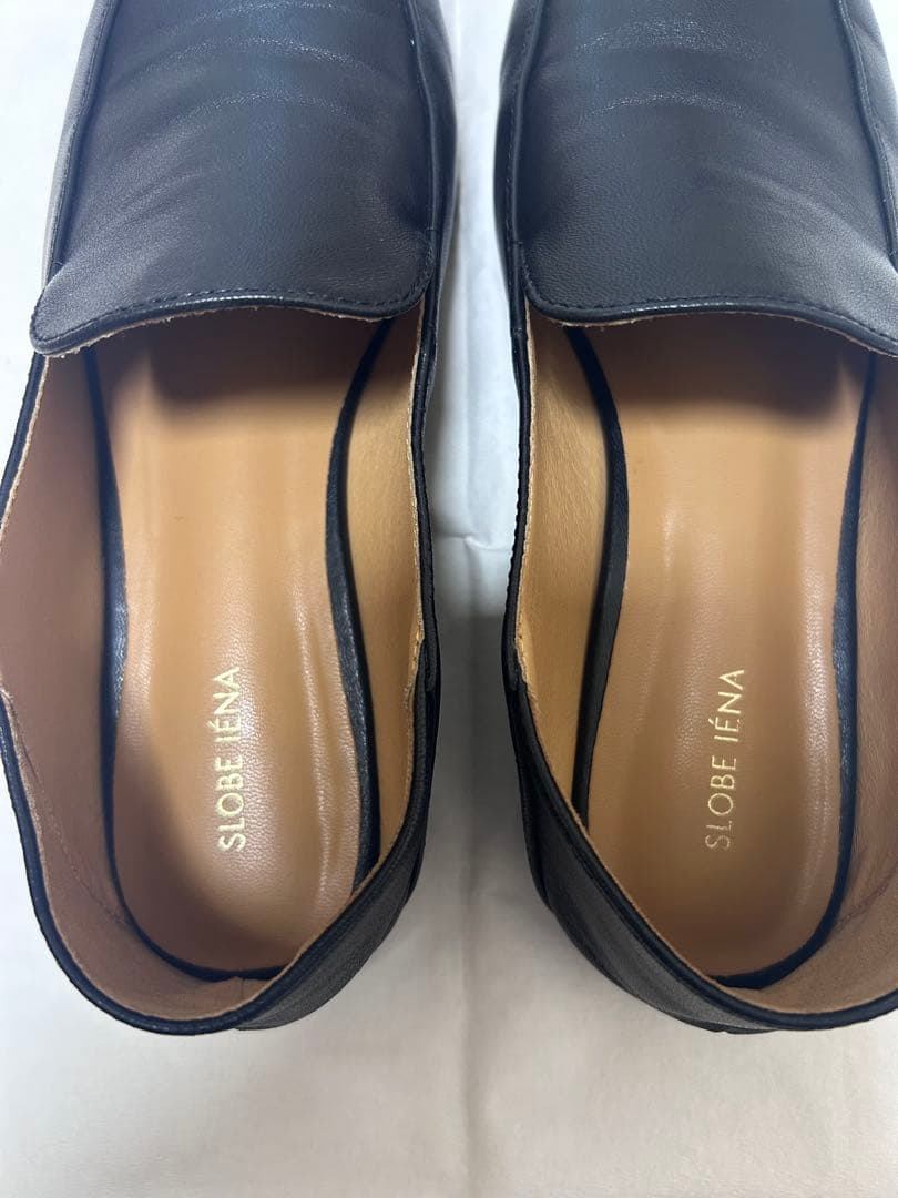 SLOBE IENA ソフトローファー　ブラック　23.5㎝