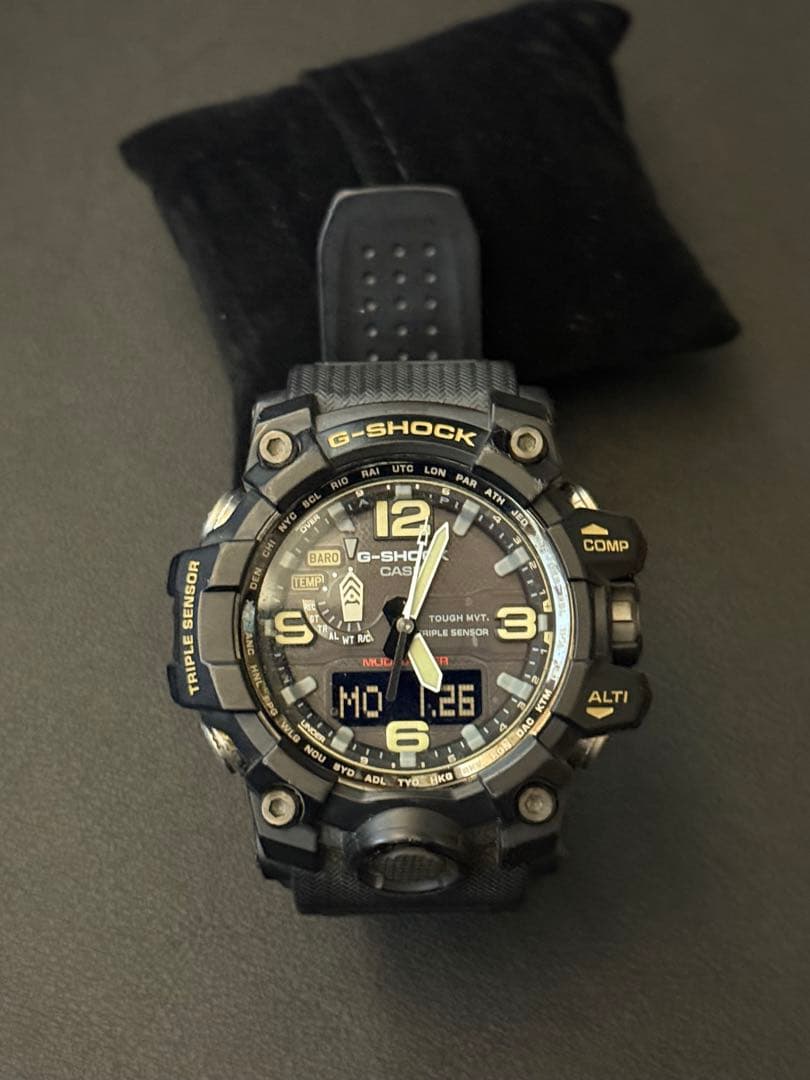 G-SHOCK Mudmaster トリプルセンサー