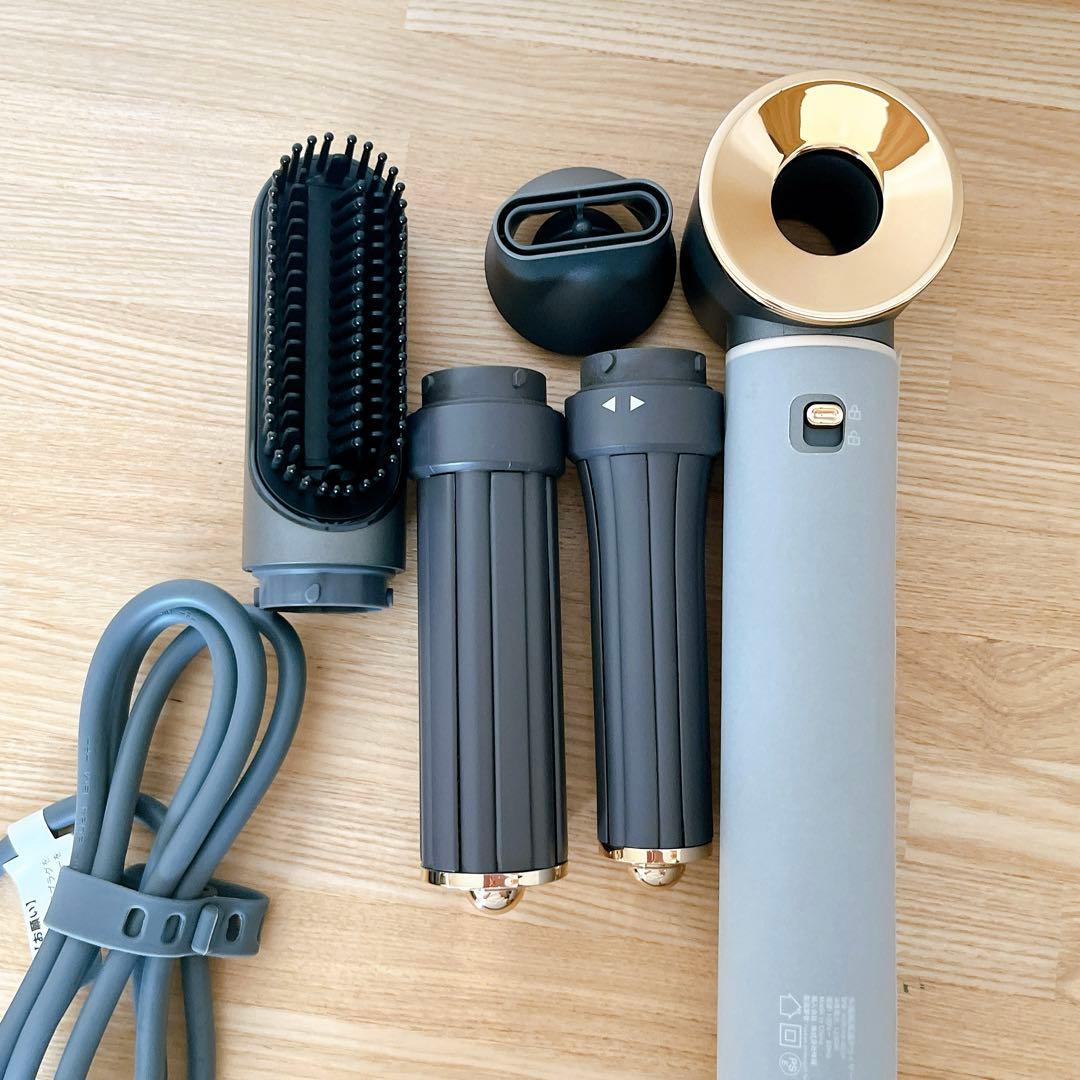 ドライヤー 大風量 速乾 1台5役 カールドライヤー 軽量 収納ボックス付