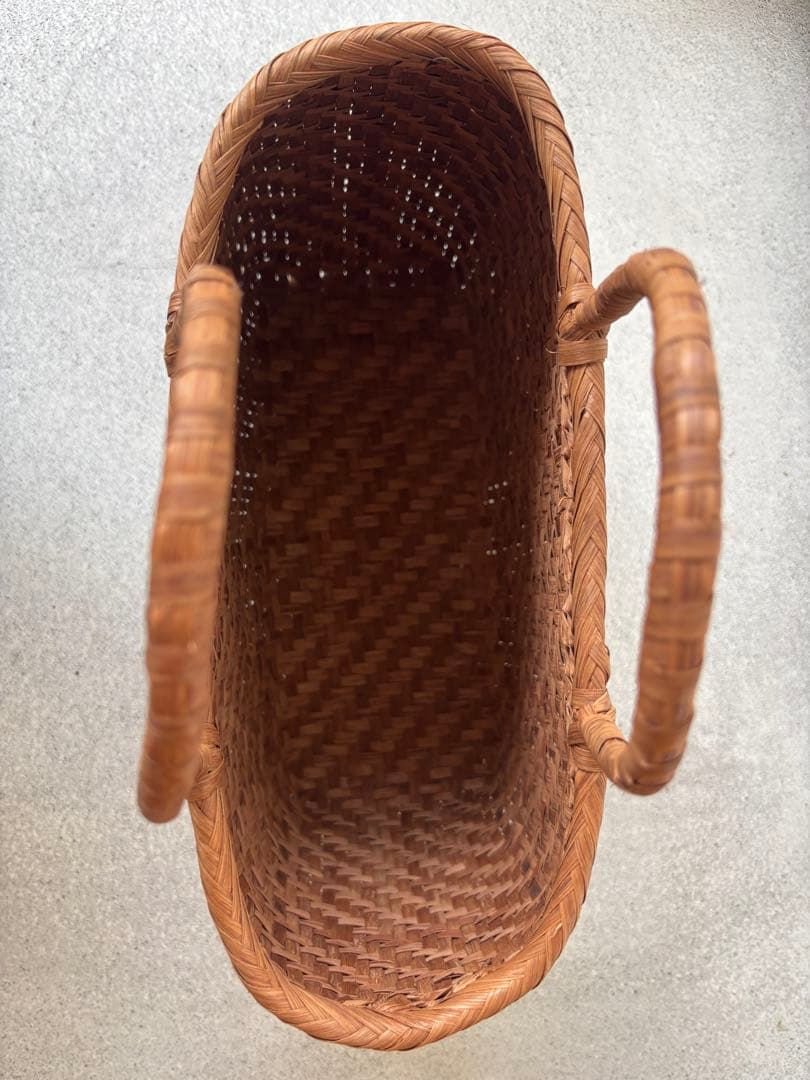 m*i様 かごや　山葡萄　かごバッグ　大