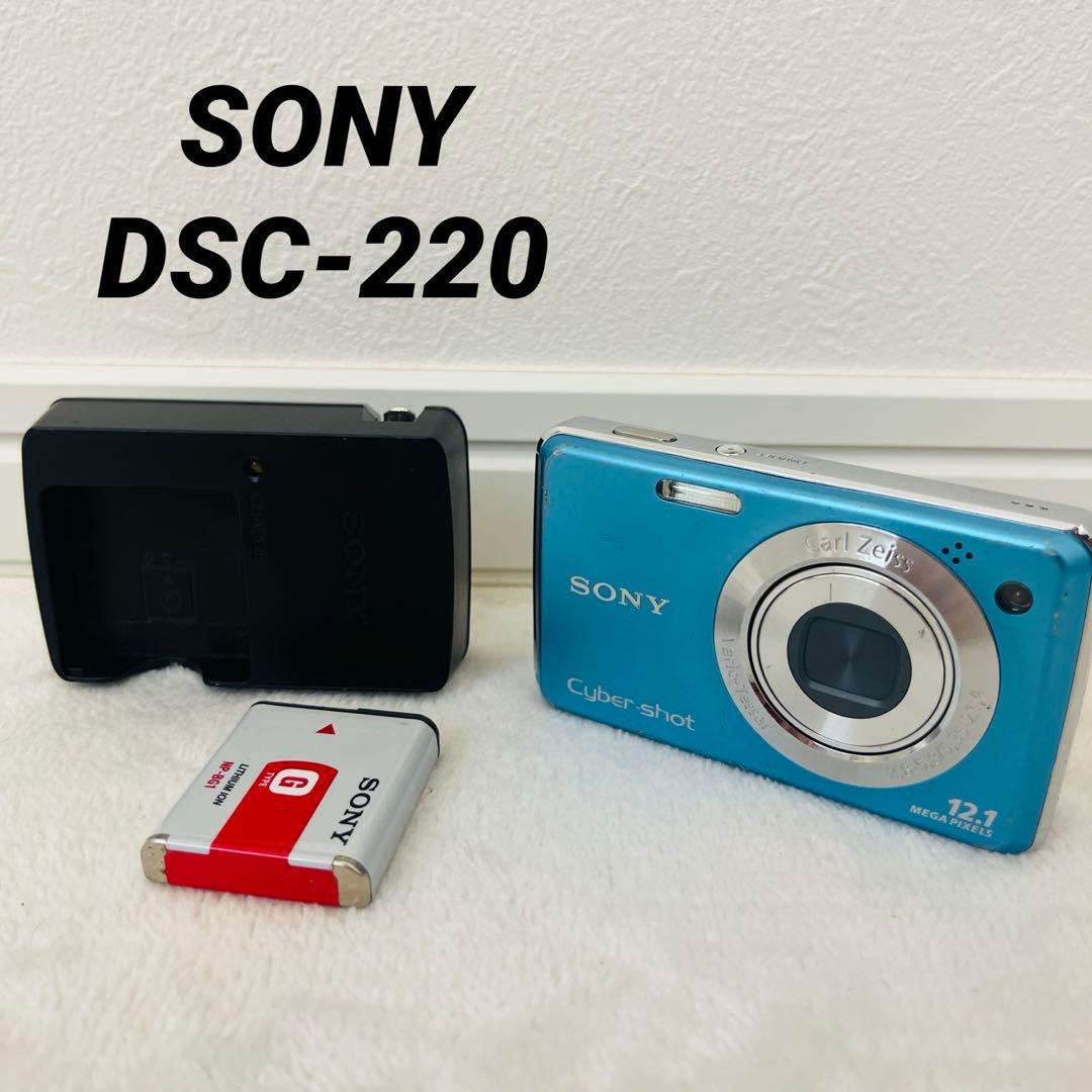 Sony Cyber-shot DSC-W220 デジカメ 動作品