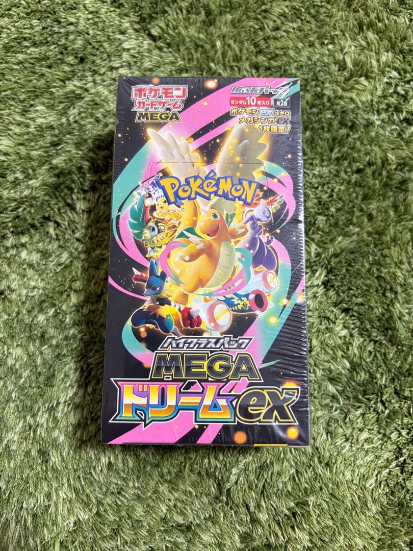 【新品・未開封】ポケカ　megaドリームex 1BOX シュリンク付き
