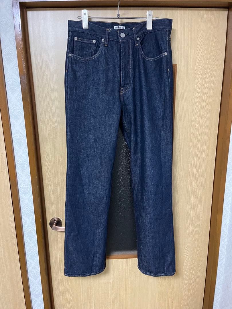 auraleeハードツイストデニム