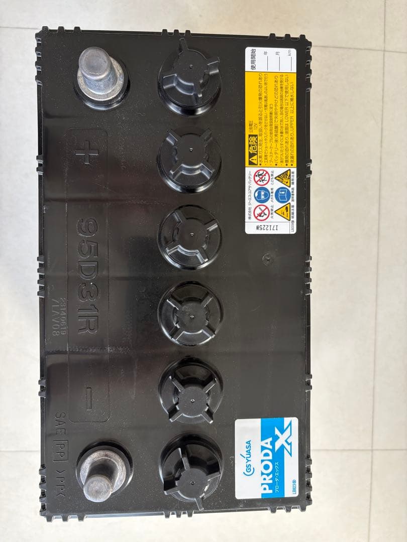 【未使用】GS YUASA PRX-95D31R バッテリー