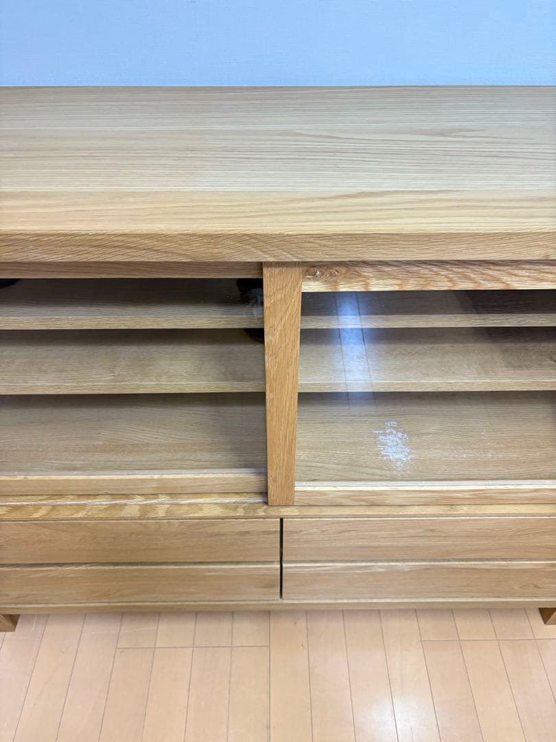 高野木工　CANO カノ　ホワイトオーク　IDC キャビネット　サイドボード