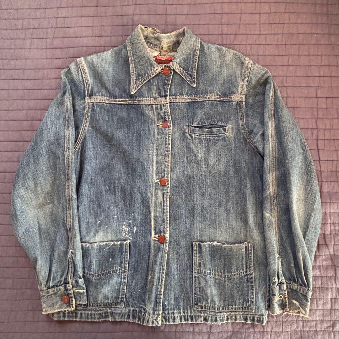 40s 50s White stag RANCH TOGS カバーオール