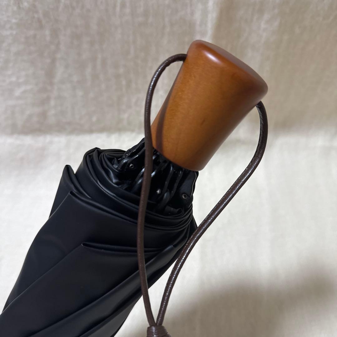 サンバリア100 日傘 ２段折 大判 moku アイボリー