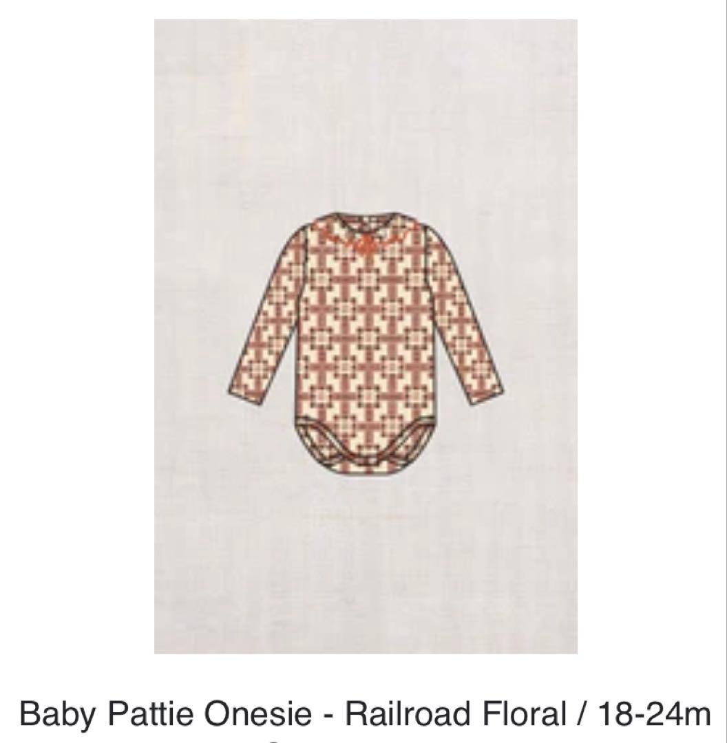 Misha & Puff mto 花鉄ロンパース