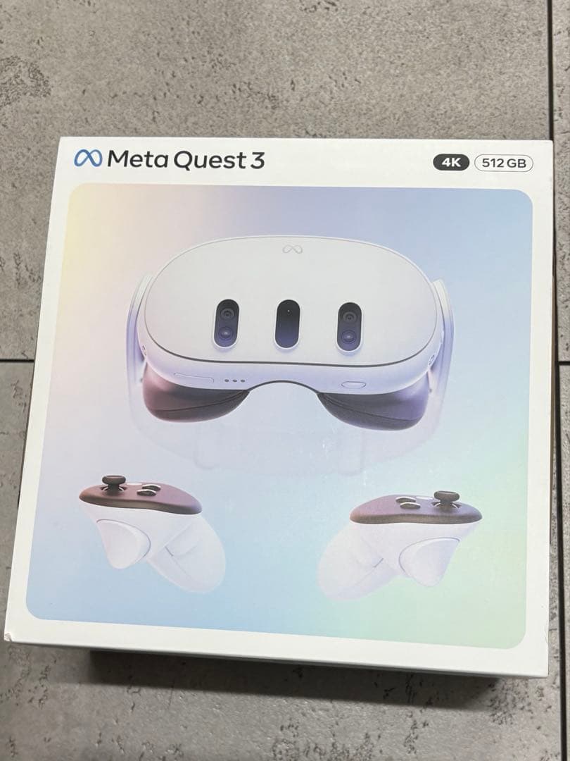  Quest 3 4K 512GB VRヘッドセット 新品未開封