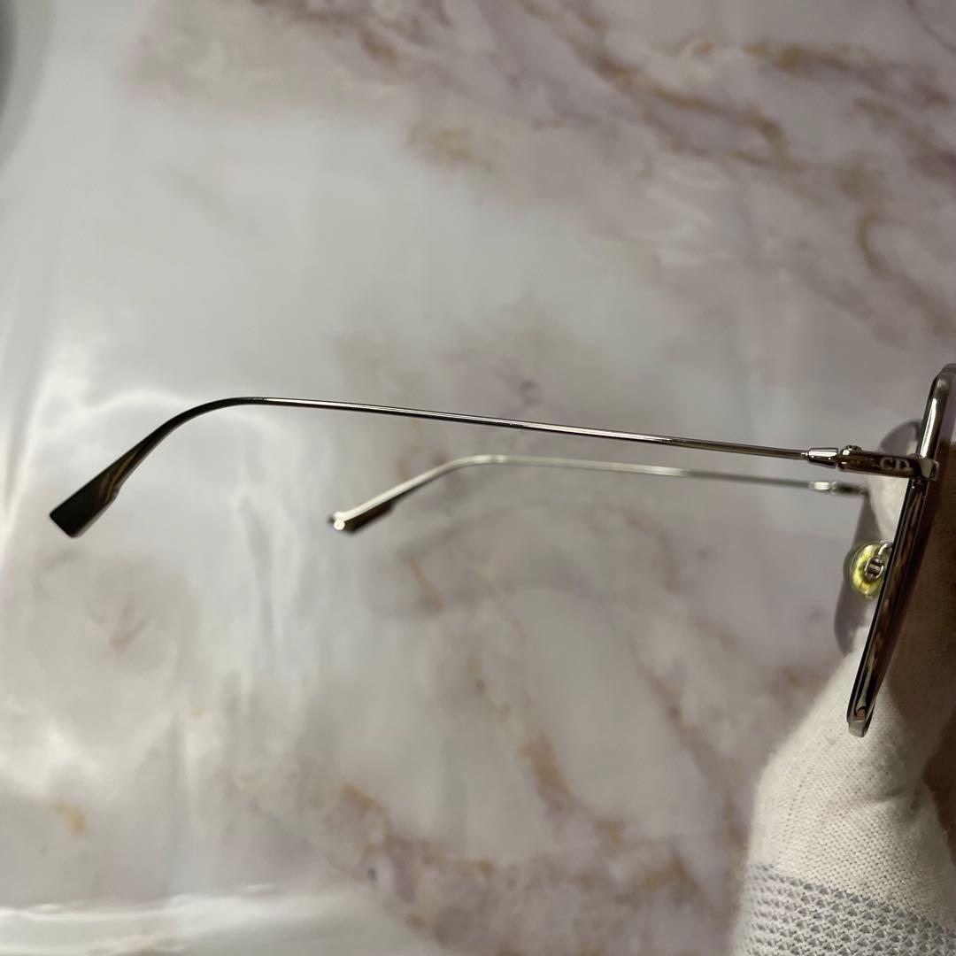 dior ディオール スクエア Y2K メタル モード サングラス ケース付き