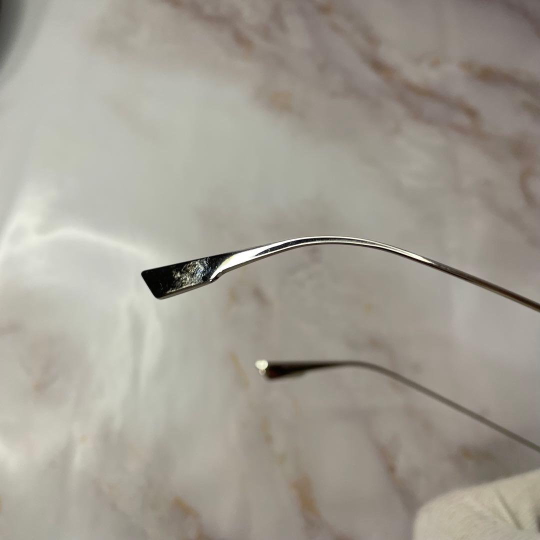 dior ディオール スクエア Y2K メタル モード サングラス ケース付き