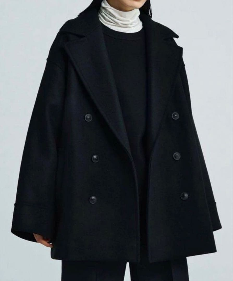 uncrave TAKUMI ピーコート Uサイズ 黒