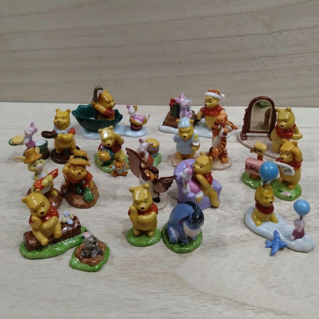 くまのプーさん 陶器置物12セット