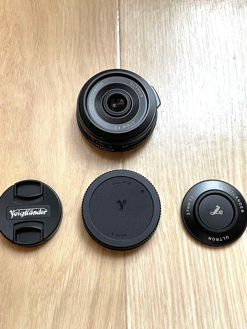フォクトレンダー ULTRON 27mmF2 X-mount 美品