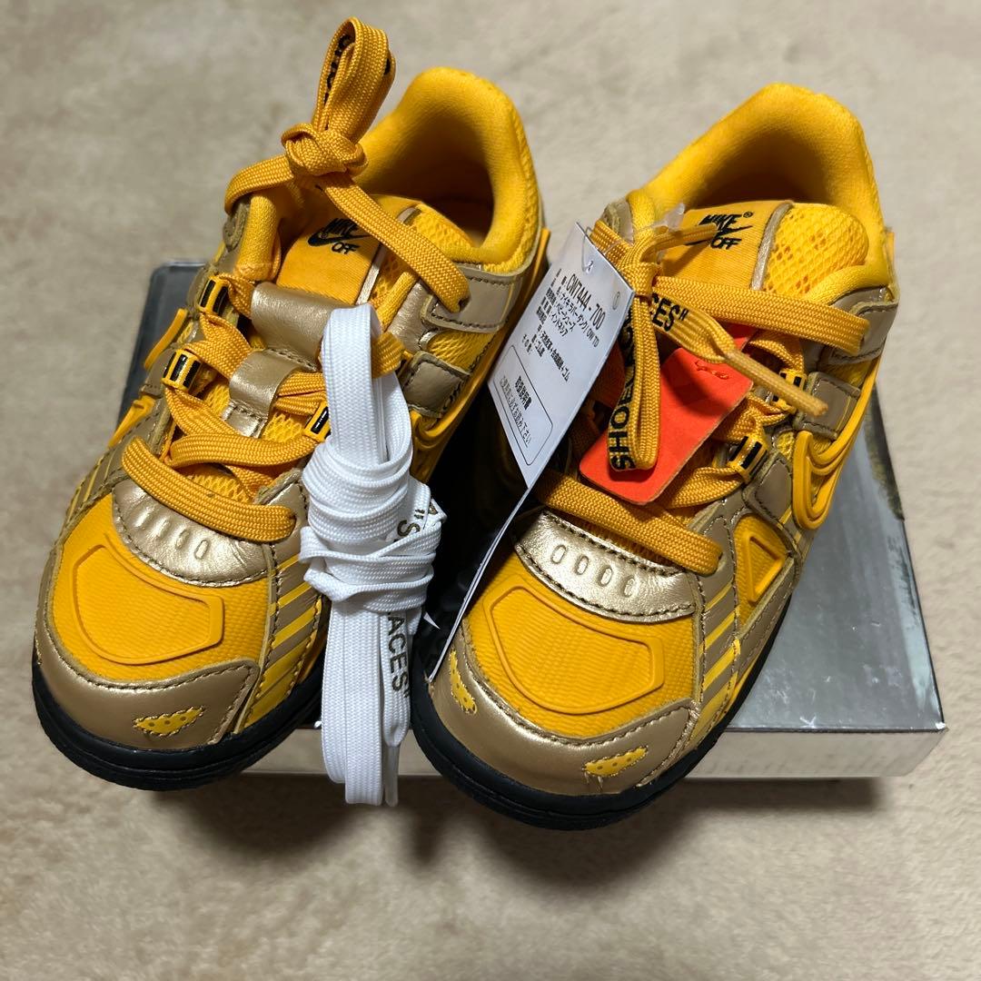 スニーカー NIKE RUBBER DUNK/ OW (TD) Off-White 15cm