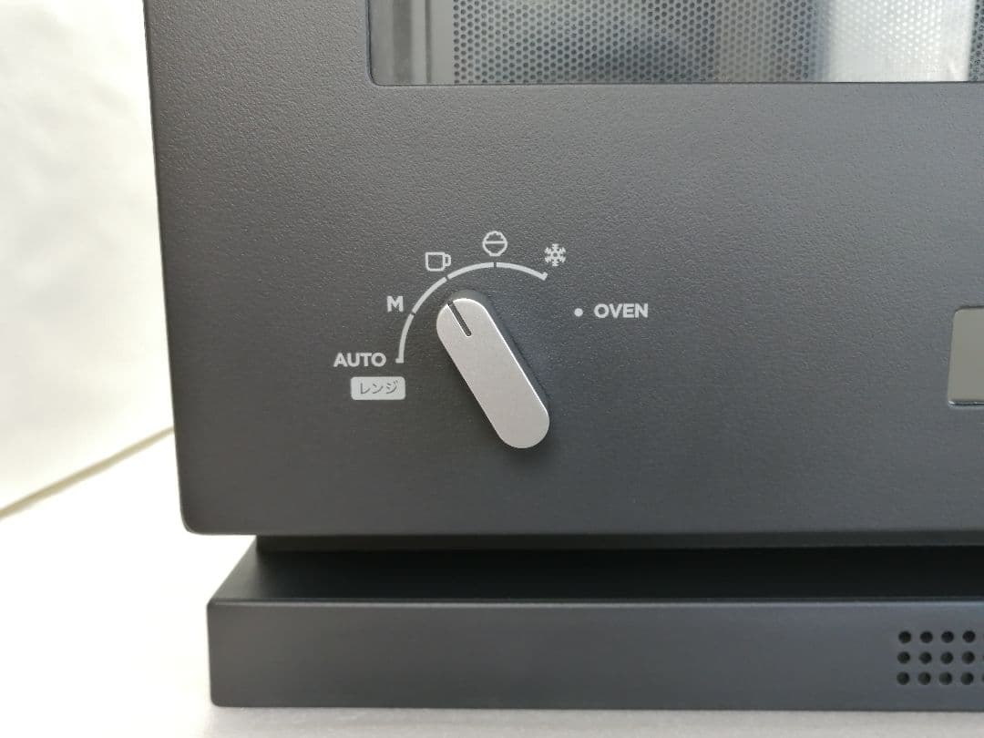 バルミューダデザイン　オーブンレンジ　ブラック　22年製　X