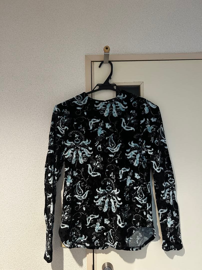 mame kurogouchi ベロアジャージートップス　25AW