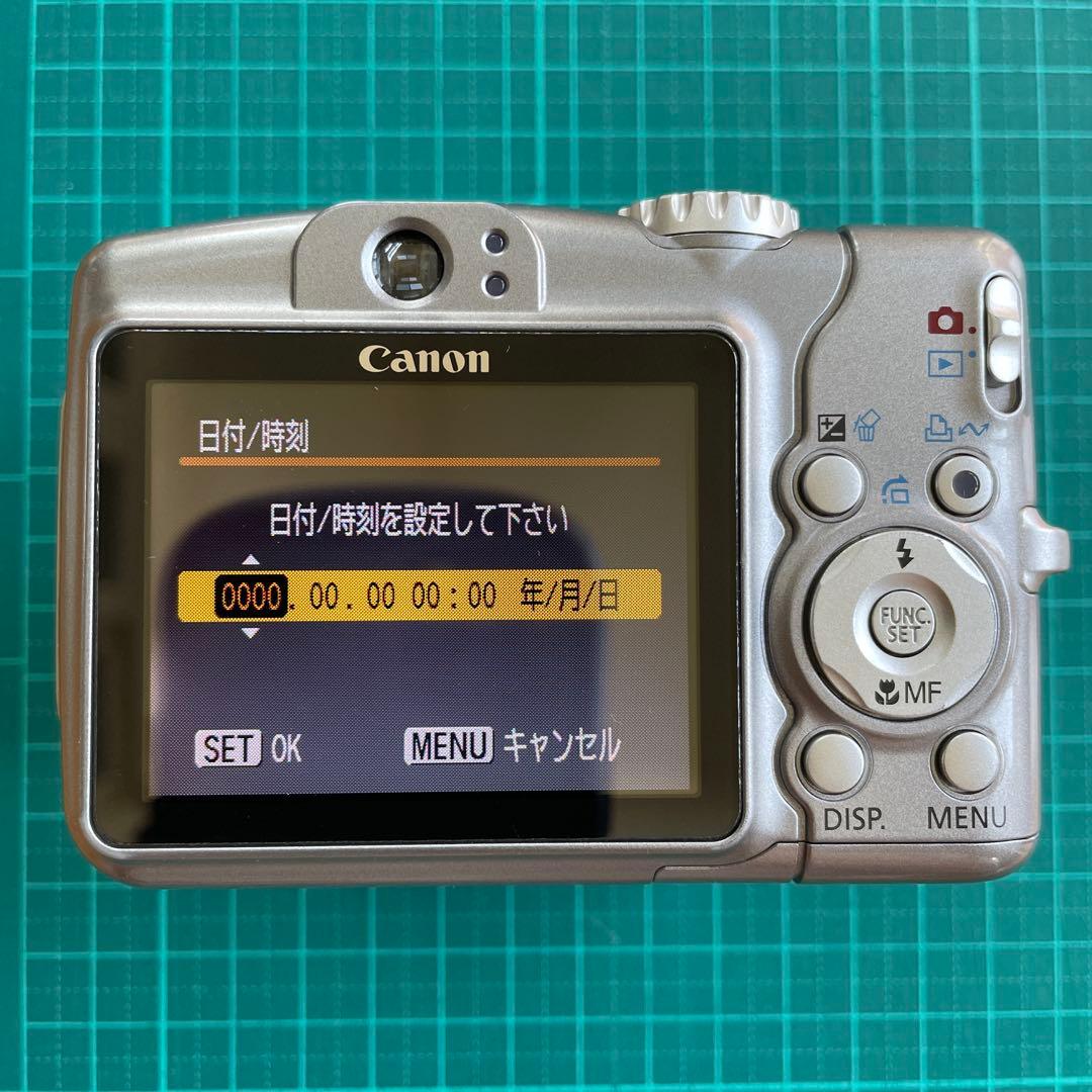 オールドコンデジ Canon PowerShot A710 IS レトロデジカメ